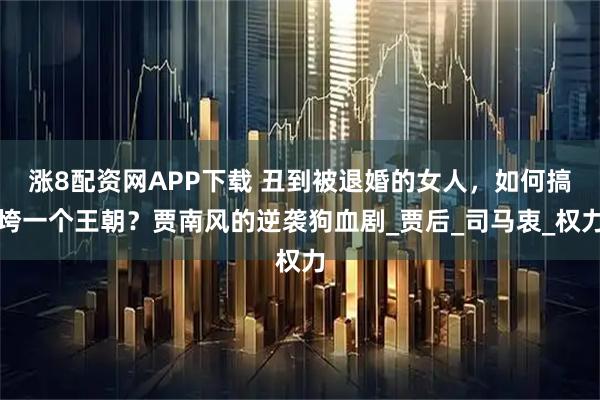 涨8配资网APP下载 丑到被退婚的女人，如何搞垮一个王朝？贾南风的逆袭狗血剧_贾后_司马衷_权力