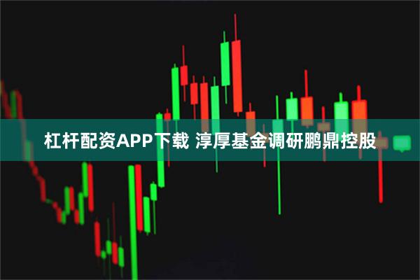 杠杆配资APP下载 淳厚基金调研鹏鼎控股